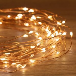 LED СТРИНГ 10M 100LED, МНОГОЦВЕТЕН, К-Т С АДАПТЕР