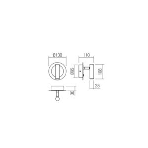 LED аплик с ключ SMARTER 01-3090 CLOSER - Image 2