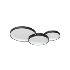 Плафон LED Smarter 01-3375 7.2W димируем, черен/бял