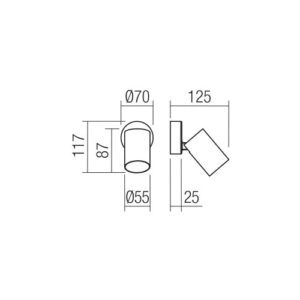 Спот Smarter Modi SBK GU10 10W матово черен - Image 2