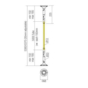 LED декоративен маркуч REDO 01-4168 FREEDOM 360 SIST.LINIAR LED SMD 45W IP65 3000K SWH 5M - Image 2