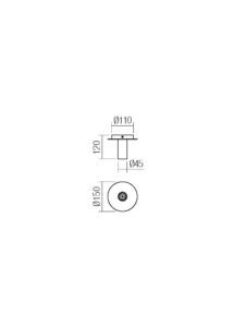 TAJ PL 1XE27 GD - Image 2