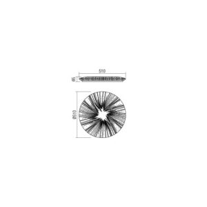 Плафон Smarter HIPNO SMD LED 3.6W 4580lm 4000K бял/сив - Image 2