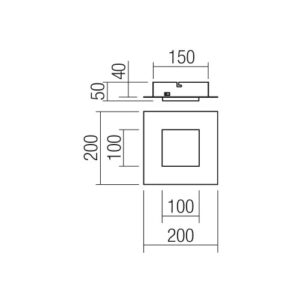 LED панел за външен монтаж SMARTER 05-988 TATAMI PL LED 16W CCT 3000/4000K/6500K SBK - Image 2
