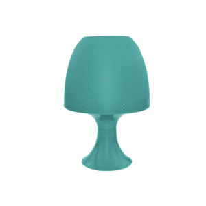 TABLE LAMP 1XE14 PLASTIC GREYGREEN Φ16XH25,5CM NIOKI 1024SGG