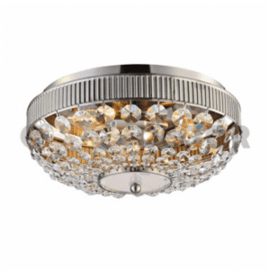 Плафон ACA LIGHTING DLA12253, 3x40W, E14, кристал