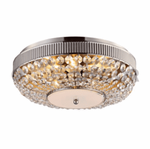 Плафон ACA Lighting DLA12255, 5x40W, E14, кристал