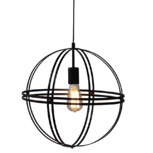 Пендел ACA Lighting SIRENA KS1483P1BK за таван