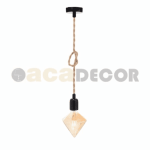 Пендел с фасунга E27 ACA Lighting 40BRR 1x60W - Снимка 1