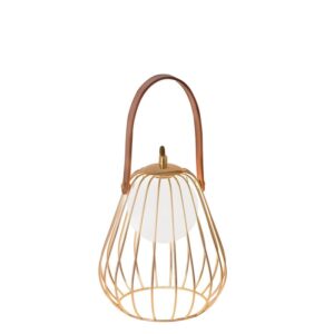 Настолна лампа Levik G9 1x40W злато/черно