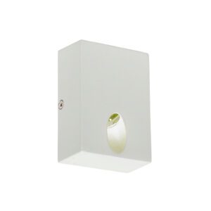 Аплик LED 3W Poros, топла светлина 3000K, IP54, бял - Image 2