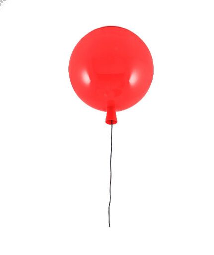 OZCAN ДЕТСКИ ПЕНДЕЛ 1X E27 ЧЕРВЕН BALOON