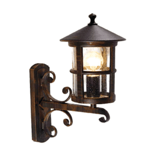 Градински аплик ACA LIGHTING HI6501 CRES
