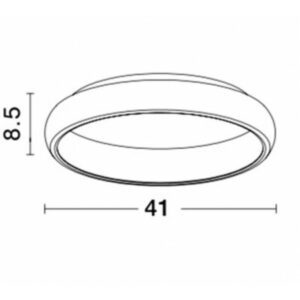 Плафон LED Nova Luce ALBI 32W 3000K IP20 - Image 2
