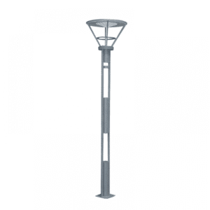 Осветително тяло Square Light стълб 3м, цокъл E27 - Снимка 2
