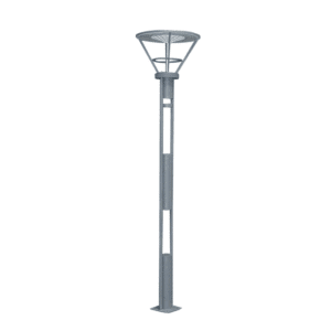 Осветително тяло Square Light стълб 3м, цокъл E27 - Снимка 1