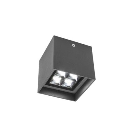 LED фасадна луна за външен монтаж REDO OUTDOOR 90229 HUB PL LED 12W IP54 DG 3000K
