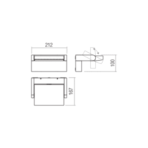 LED фасаден аплик REDO OUTDOOR 90583 FLIP AP 20W IP54 WH 3000K - Image 2