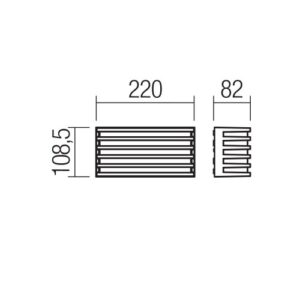 Фасаден аплик Smarter BLAZE AP LED 12W 3000K IP54 - Image 2