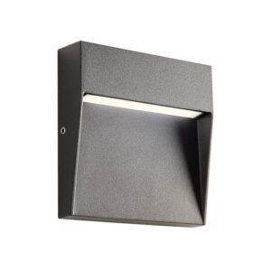 LED фасадна луна за външен монтаж REDO OUTDOOR 90839 LANDER 3W IP54 DG 2700K - Снимка 1