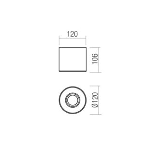 LED фасадна луна за външен монтаж REDO OUTDOOR 91183 FUNN PL LED 9W IP65 IVORY 2700K - Image 2