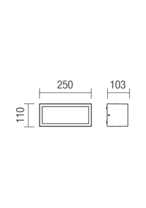 BRICK AP/PL 1X23W E27 IP54 DG - Image 2
