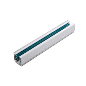 Трифазна тоководеща шина за открит монтаж ACA LIGHTING 4W2MW Three-phase track 2m. White - Снимка 1