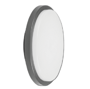 Плафон за стена и таван ACA LIGHTING SLIM5201 13W IP65 сив