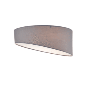 Плафон ACA Lighting PABLO E27 3x60W сив/бял