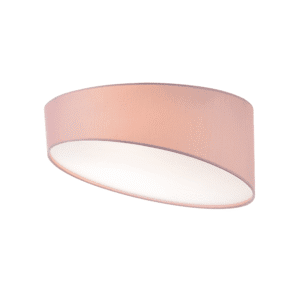Плафон ACA LIGHTING Pablo E27, 3x60W, розов/бял