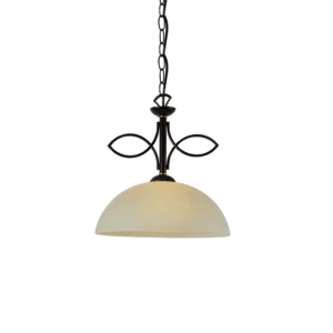 Пендел ACA LIGHTING ELECTRA E27 60W метал и стъкло - Снимка 1
