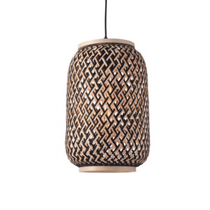 Пендел ACA LIGHTING AR3191P34NB E27 60W черен-бежов