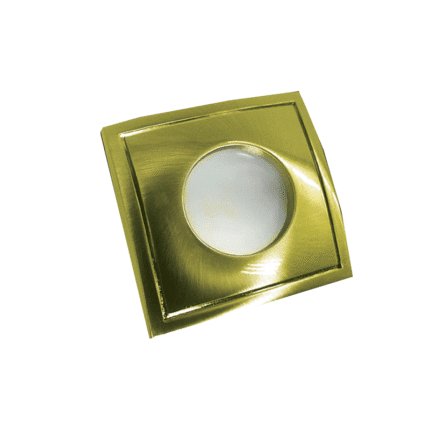 Луна за вграждане ACA Lighting BS3406GM GU10/10W IP45 злато - Снимка 1