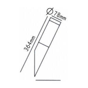 Фасаден аплик ACA LIGHTING BT1003WU LOOP - Снимка 2