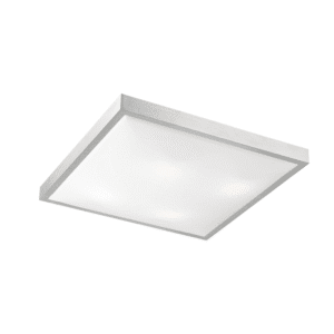Плафон ACA LIGHTING INDIANA 4x15W E27 бял/сив