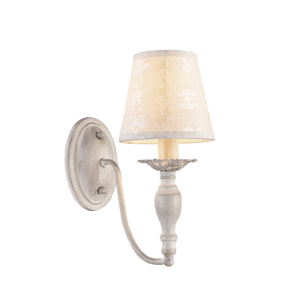 Аплик E14 40W ACA LIGHTING KARPATHIA антично бял