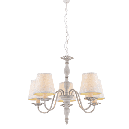 Полилей ACA Lighting DL9505PWB, 5x40W, E14, таванен