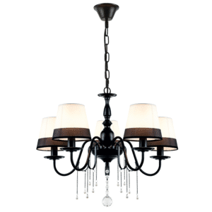 Полилей ACA Lighting MULAN, E14, димируем, метал и кристал