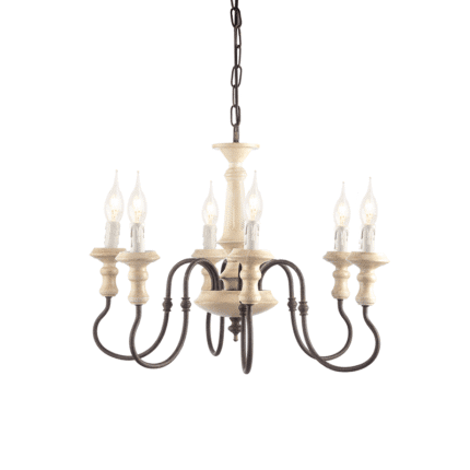 Полилей ACA Lighting Toulouse, 6x40W, E14, димируем