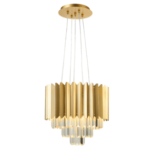 Полилей ACA LIGHTING EG6175P41CG, 5x40W, E14, кристал