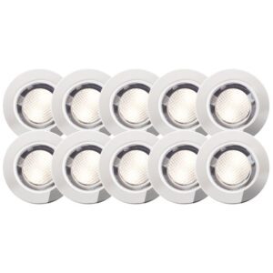 Луни LED Brilliant 0.7W IP44 топла светлина комплект 10 бр.
