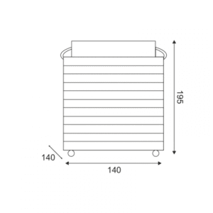 Настолна лампа ACA Lighting EBEKO, LED 0.2W, IP44, топла светлина - Image 2