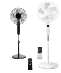 Вентилатор подов ACA Lighting FANSFPW10R, 5 перки, бял - Image 2