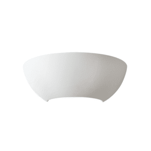 Аплик гипсов ACA Lighting G85151W, 1xE27, 60W, бял - Снимка 1