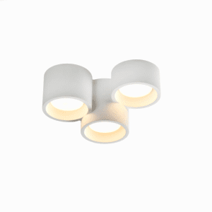 Гипсова луна за външен монтаж ACA LIGHTING G96013 GYPSUM GENI 3 x GX53 - Снимка 1