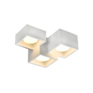 Гипсова луна за външен монтаж ACA LIGHTING G96023 GYPSUM GENI 3 x GX53 - Снимка 1