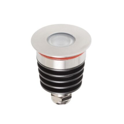 LED луна за вграждане в земя REDO OUTDOOR GD13WW45 XGROUND 3W 24V DC 3000K IP67 45° SS