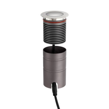 LED луна за вграждане в земя REDO OUTDOOR GD21UWW3 XGROUND 10W 100-265V AC 2700K IP67 3° SS