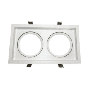 Луна за вграждане ACA LIGHTING GL280W G53 2x35W бяла - Снимка 1