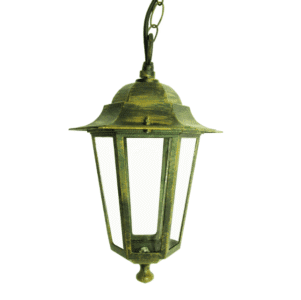 Градински пендел ACA LIGHTING HI6025GB HEXAGON PENDANT GARDEN